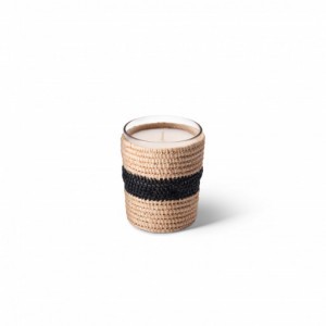Zayna scented candle from the raffia collection Small size