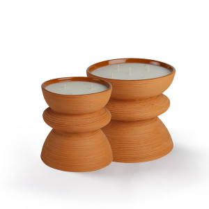 Raffia candle scented dattes, 40 hours - Côté Bougie