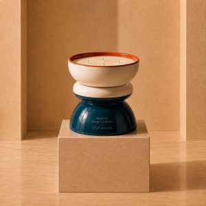 BOUGIE TAMTAM TWIST BLEU SARAH