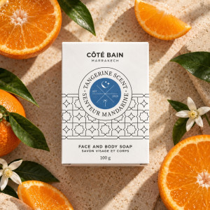 Savon Solide Mandarine Majorelle
