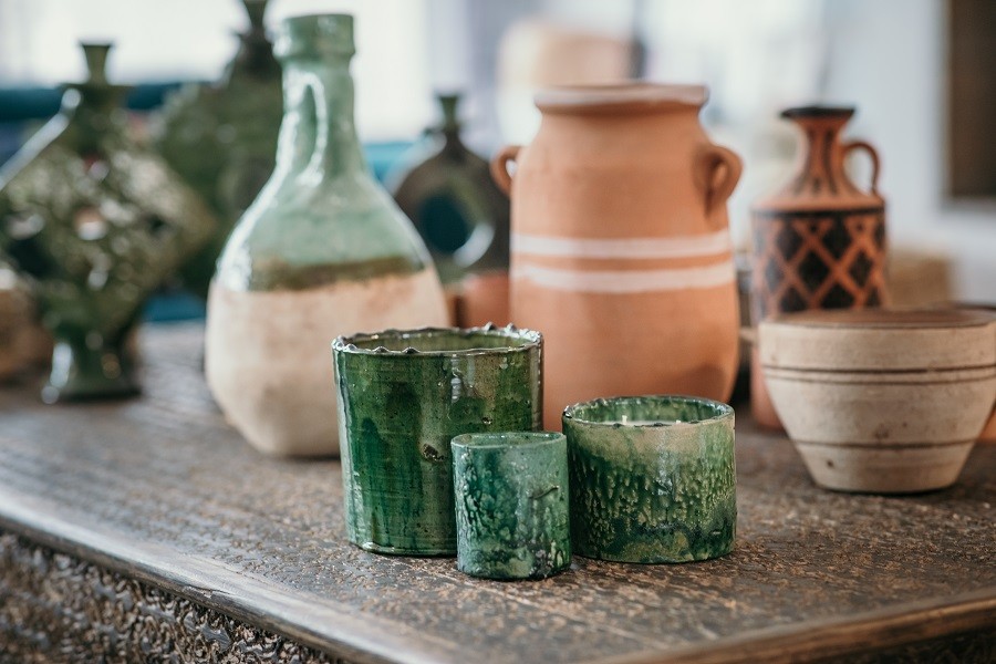 L'artisanat de la céramique et de la poterie au service des bougies