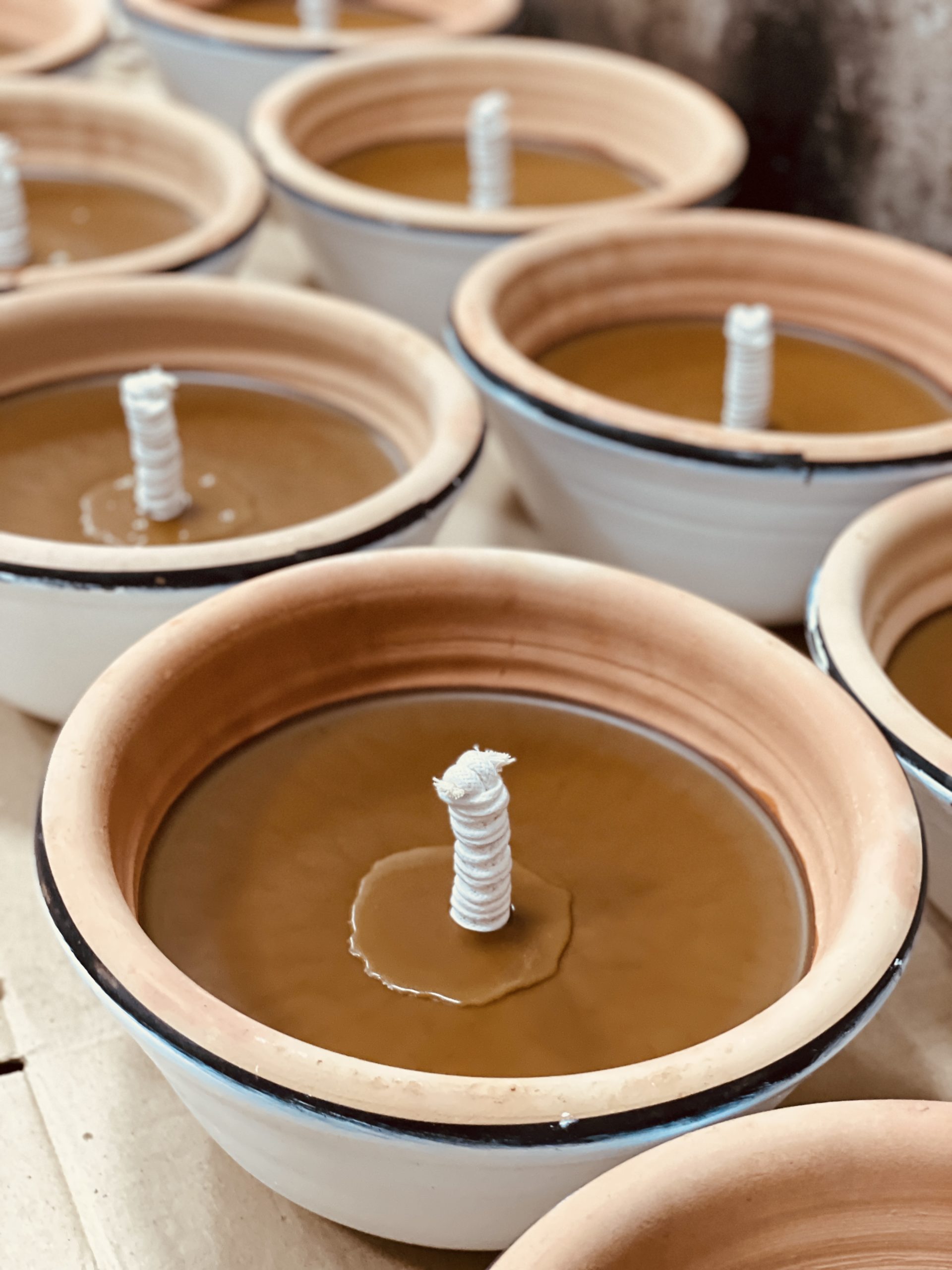 Mèches en bois de différentes formes pour des bougies originales