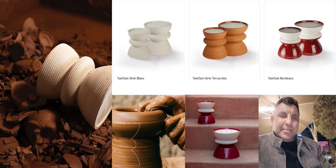 collection tamtam bougies marocaine poterie
