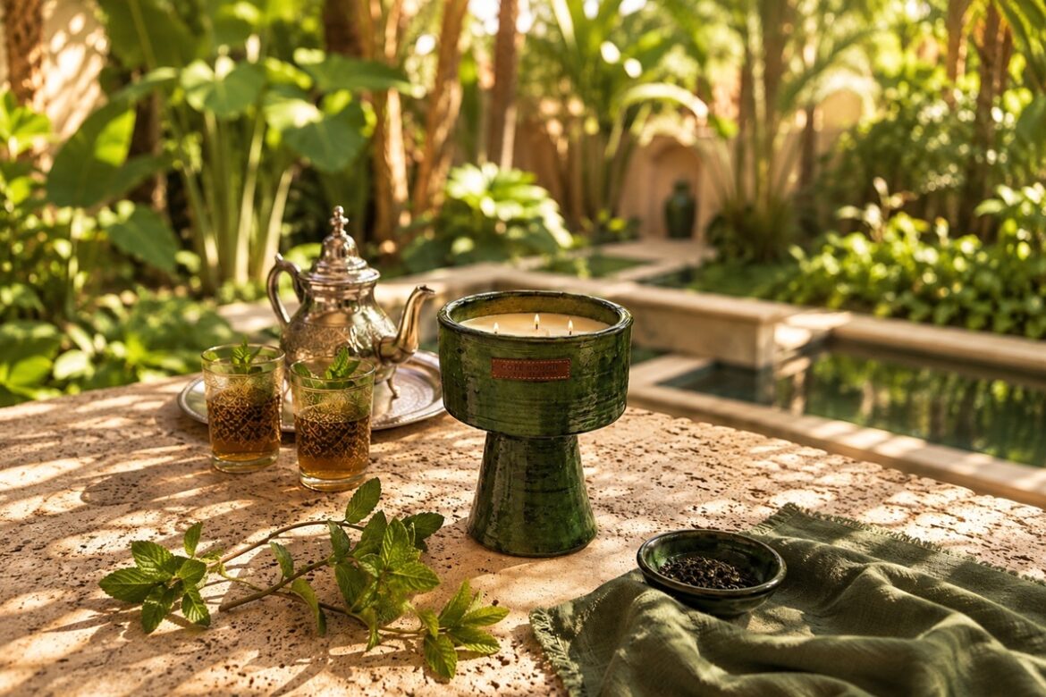 Bougie Riad Thé à la menthe